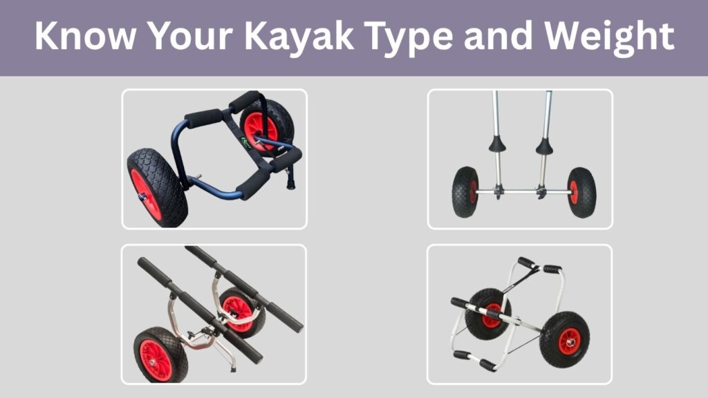 Know Your Kayak Type and Weight