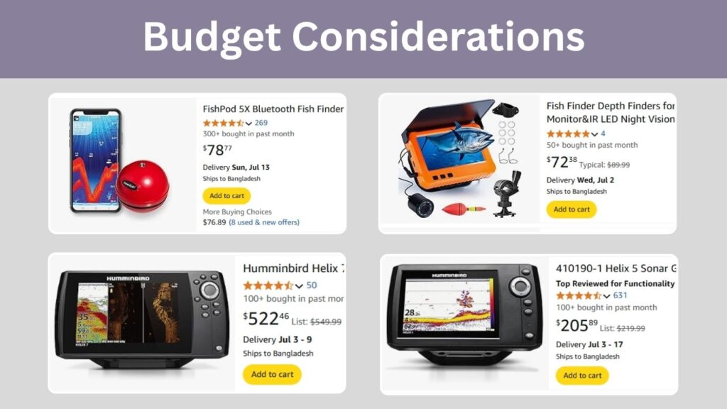 Budget Considerations