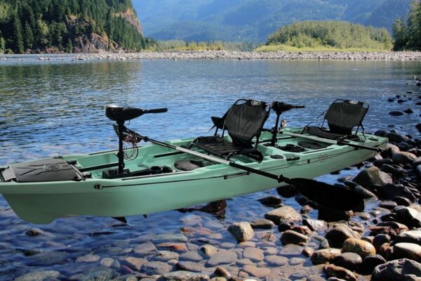 Tandem fishing kayak with trolling motor Review