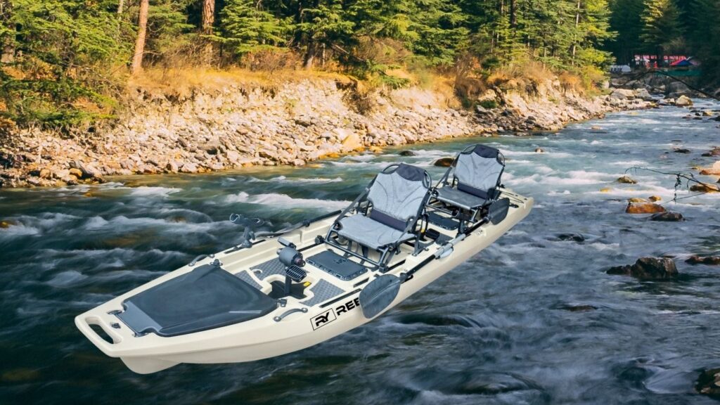 Tandem Fishing Kayaks with Trolling Motors